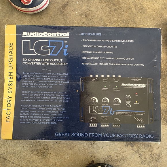 LC7i Six Channel Line Output Converter - Black - Picture 2 of 4